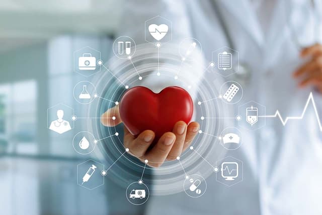 Heart health concept